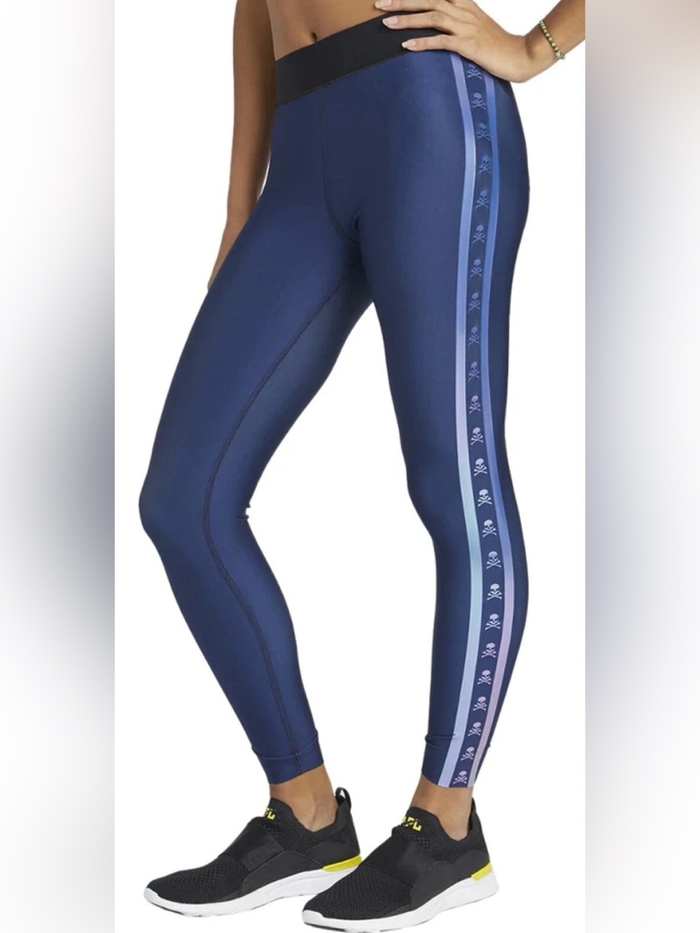 SoulCycle X Ultracor Double Strip W/ Skull Legging